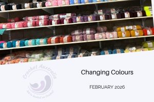 changing colours in crochet