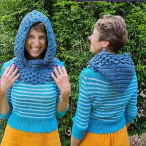 hooded cowl crochet australia