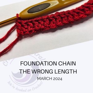 foundation chain rows incorrect length