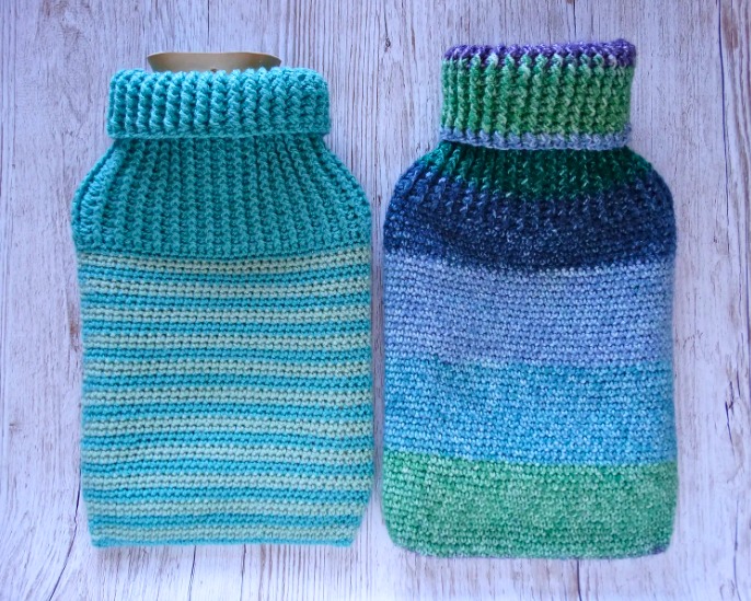 Hot Water Bottle crochet covers