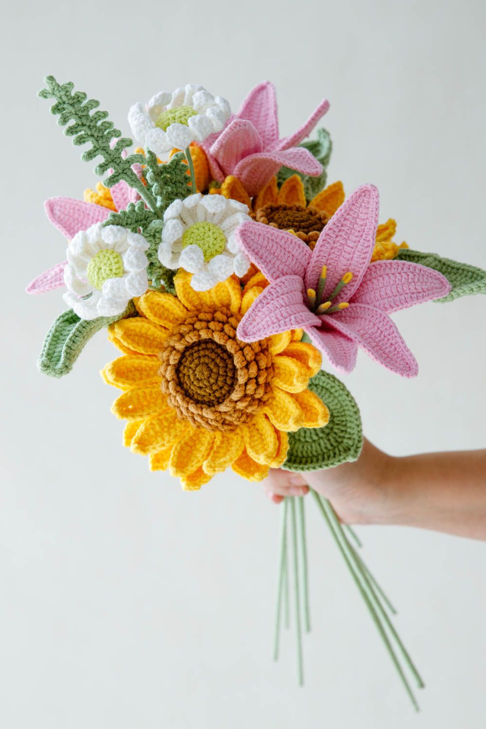 Crochet Flower Bouquet