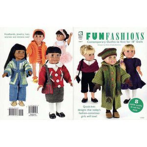 Fun Fashions Knit 18" Dolls Outfi