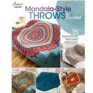 Mandala-Style Throws to Crochet