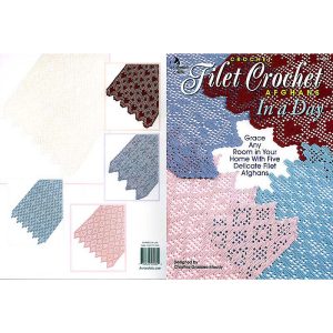 Filet Crochet Afghans in a Day