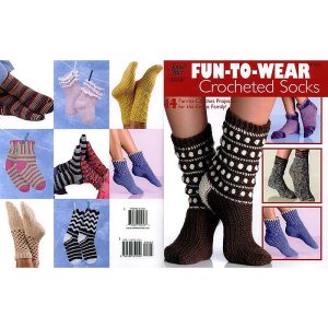 Fun-to-Wear Crocheted Socks