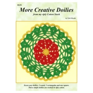 More Creative Doilies from my 4 Ply Stash