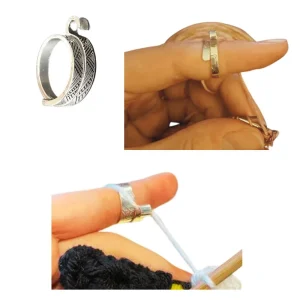 Yarn tension ring