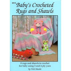 Baby's Crocheted Rugs & Shawls