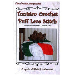 Tunisian Crochet Puff Lace Sitch