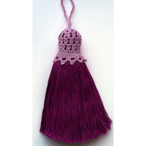 Pattern for Tassel - Fuchsia