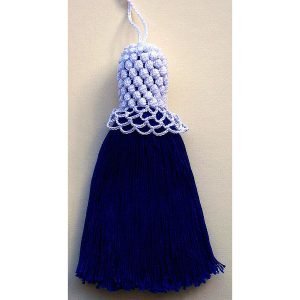 Pattern for Tassel - Dark Royal