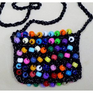 Pattern for Quick Small Beaded Bag Using Jug Beads