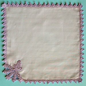 Crinoline Lady Handkerchief Edge