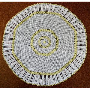 Crochet Daisy Chains Baby Shawl