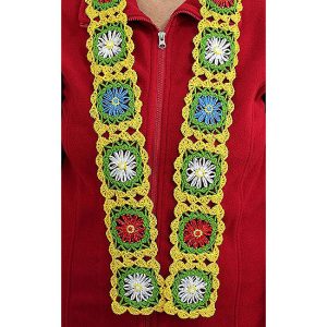 Daisy Wheel Scarf