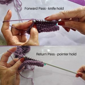 holding the hook