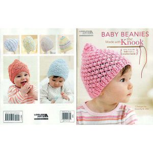 Baby Beanies made with the Knook