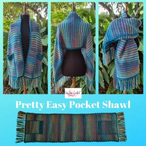 Pretty Easy Pocket Shawl Kit