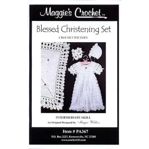 Blessed Christening Set Pattern
