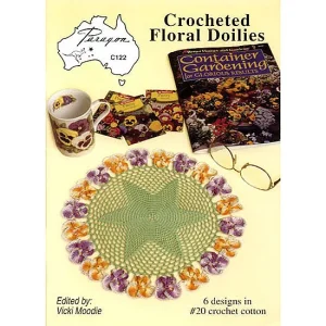 Crocheted Floral Doilies