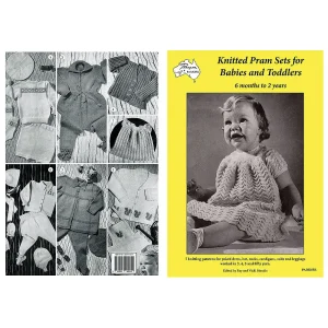 Knitted Pram Sets for Babies and Toddlers
