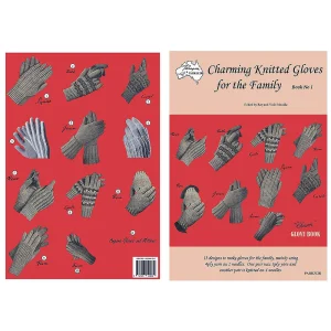 Charming Knitted Gloves Bk1