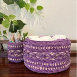 Stained Glass Basket pattern
