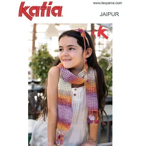 Childs Scarf and Headband in Jaipur